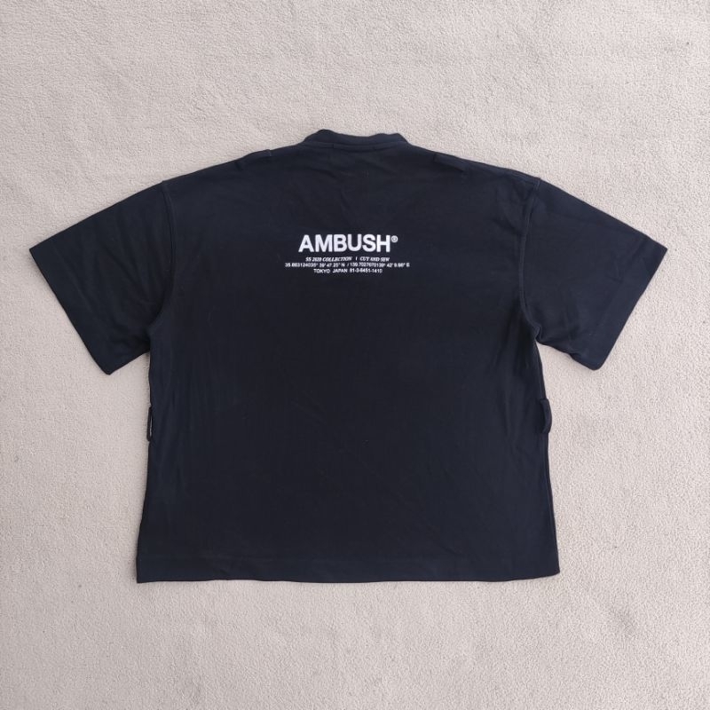Ambush Obi Belt Tshirt Black 12112073