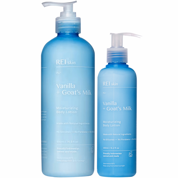 Rei Skin Vanilla + Goat’s Milk Moisturizing Body Lotion