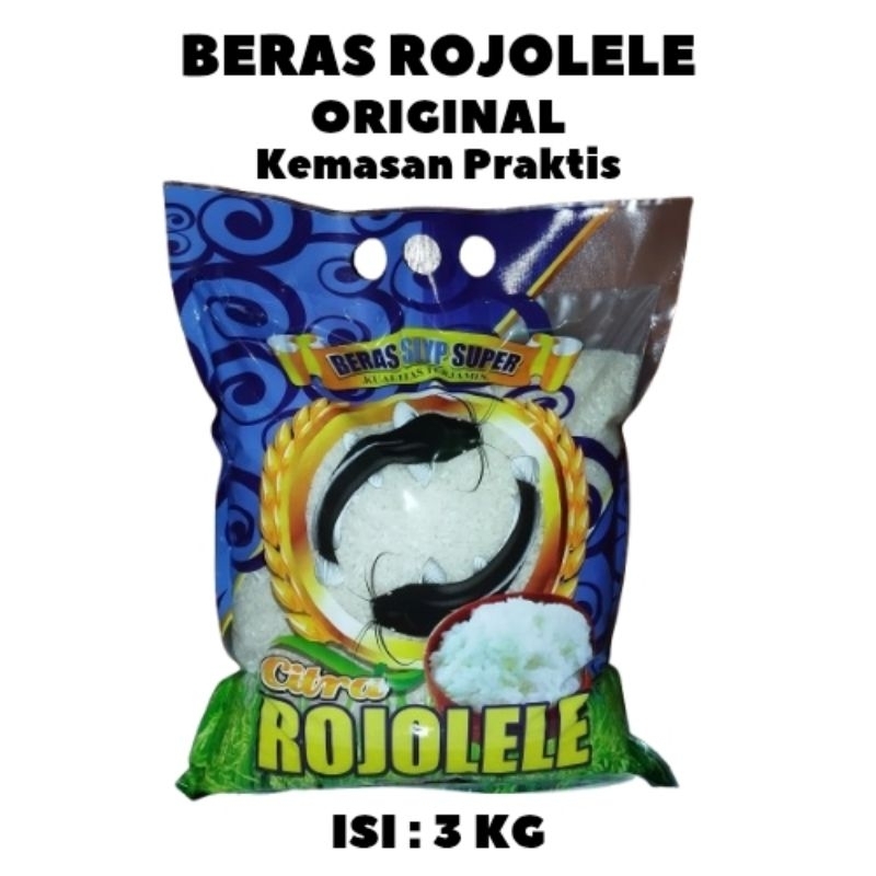 

[READY] [JAKSEL] BERAS ROJOLELE ORIGINAL KEMASAN PRAKTIS 3KG, 2,5KG, 2KG, 3,5LITER, 3LITER, 2,5LITER, 2LITER