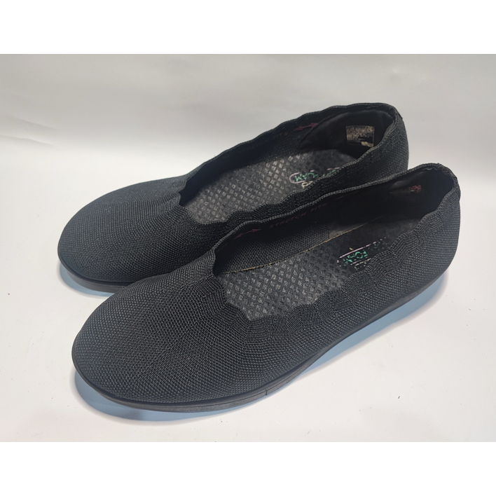 Sepatu Skechers Cleo Flex Wedge - Spellbind Women's Casual Shoes - Black Second/Bekas Original size 