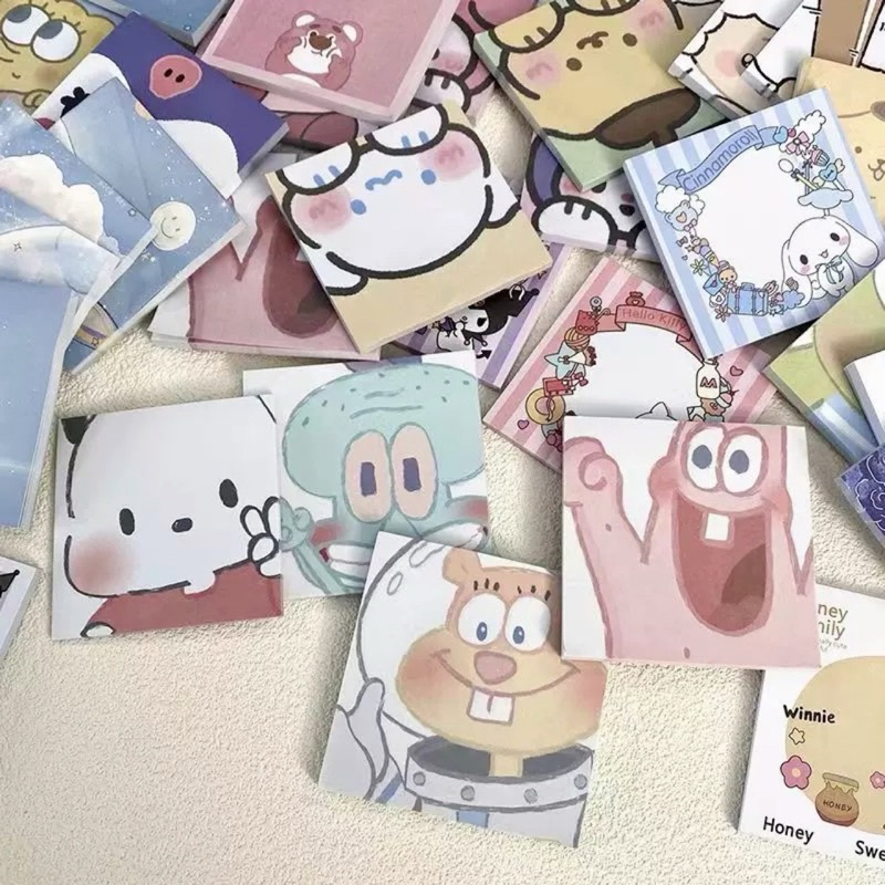 

chaeya things - sticky note memo cartoon aesthetic character