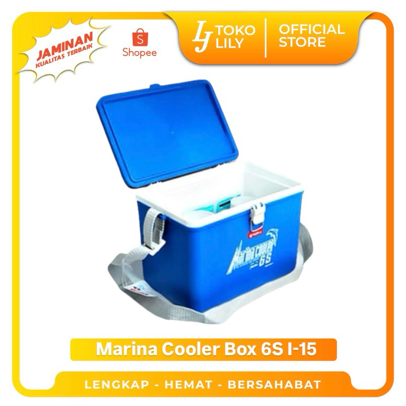 E.Baystore - Marina Cooler Box Es 6S I-15 5.5L Kotak Pendingin Mini Lion Star