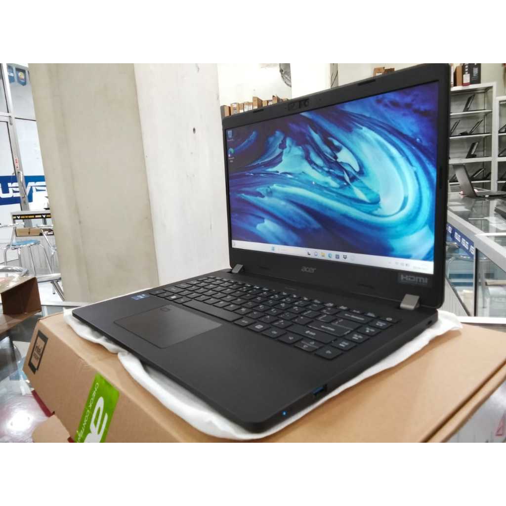 Laptop Baru Acer Travelmate P214 i7 Gen 11 Ram 16gb SSD 1Tb 14" FHD key backlight intel iris Xe