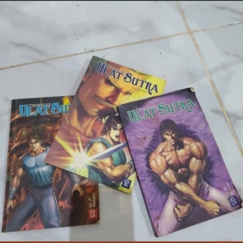 komik Pendekar Ulat sutra jual set vol 3-5