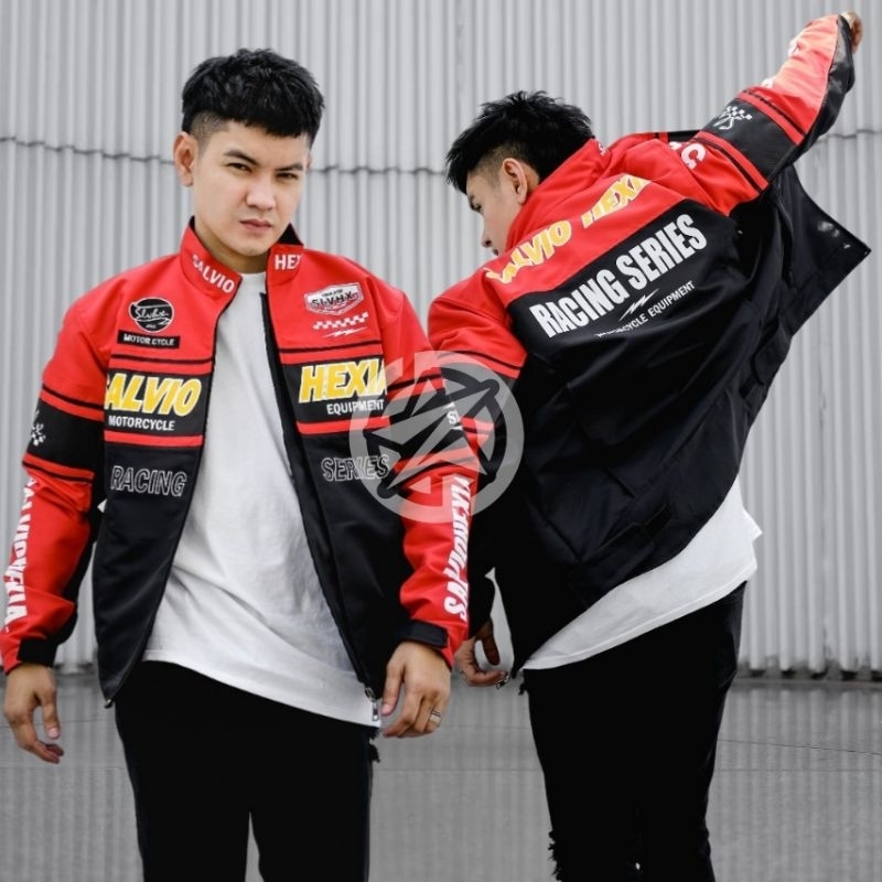 Jaket motor Nascar premium SALVIO HEXIA