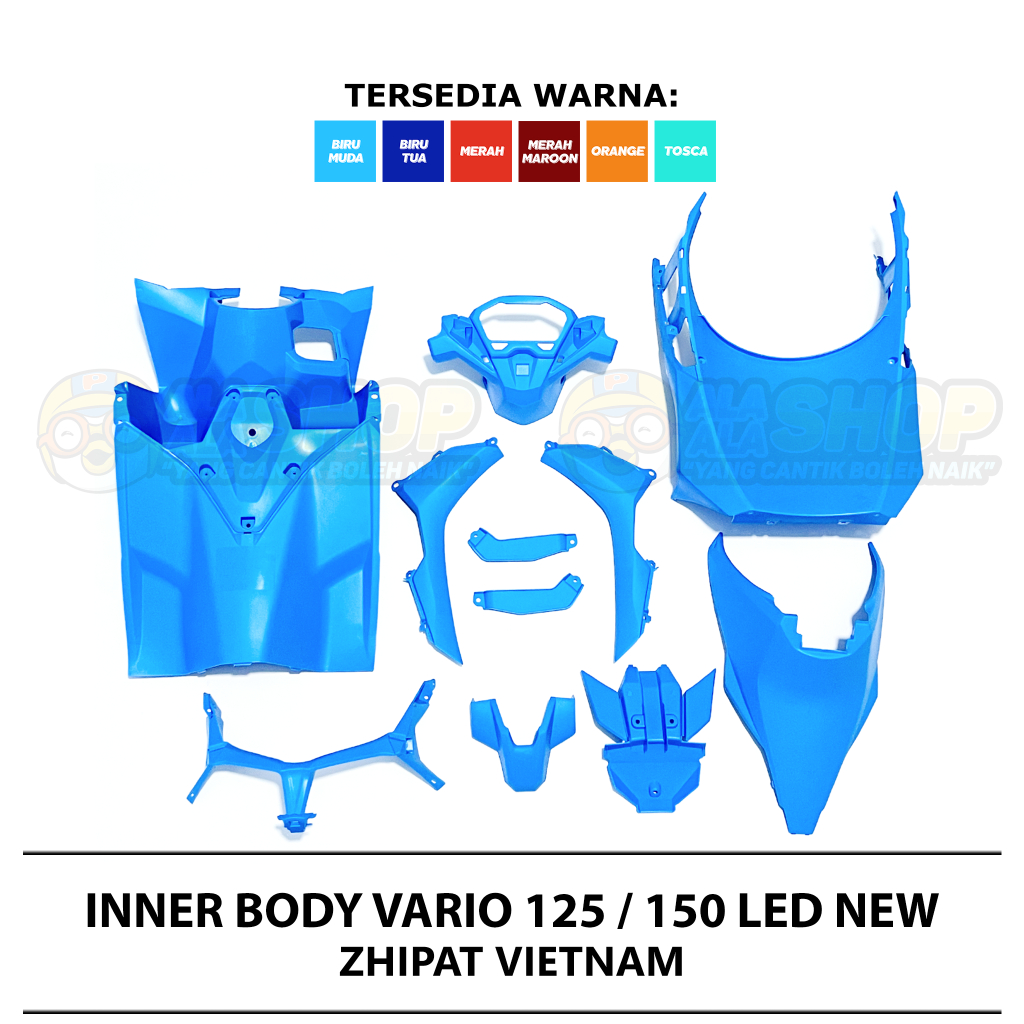 Dek Inner Body Honda Click 2018 Vario 125 150 LED NEW Zhipat Vietnam