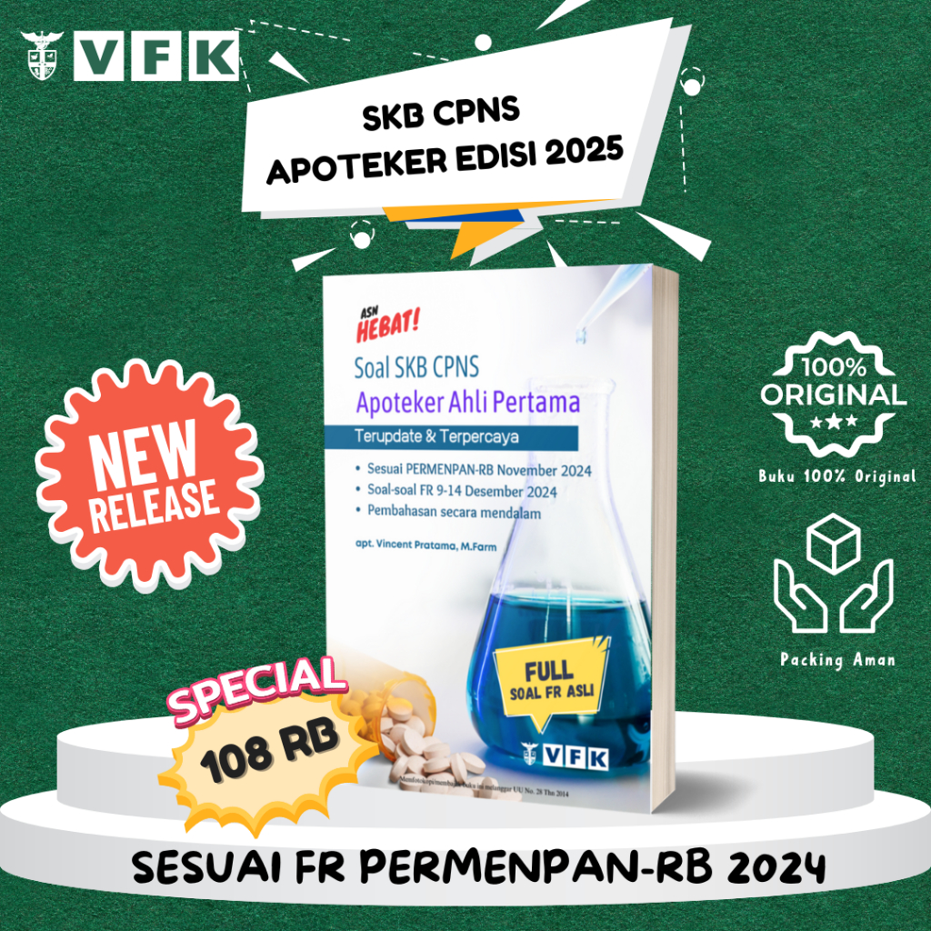 BUKU SOAL SKB CPNS APOTEKER 2025