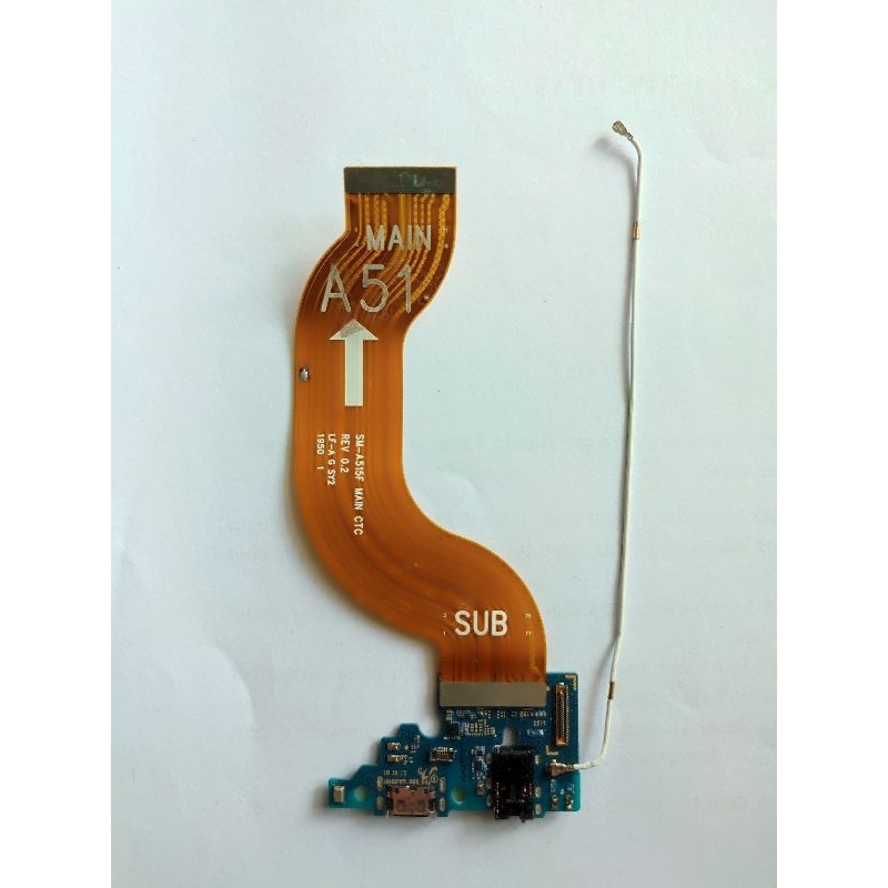 Papan Charger Samsung a51 sesuai foto ORI copotan