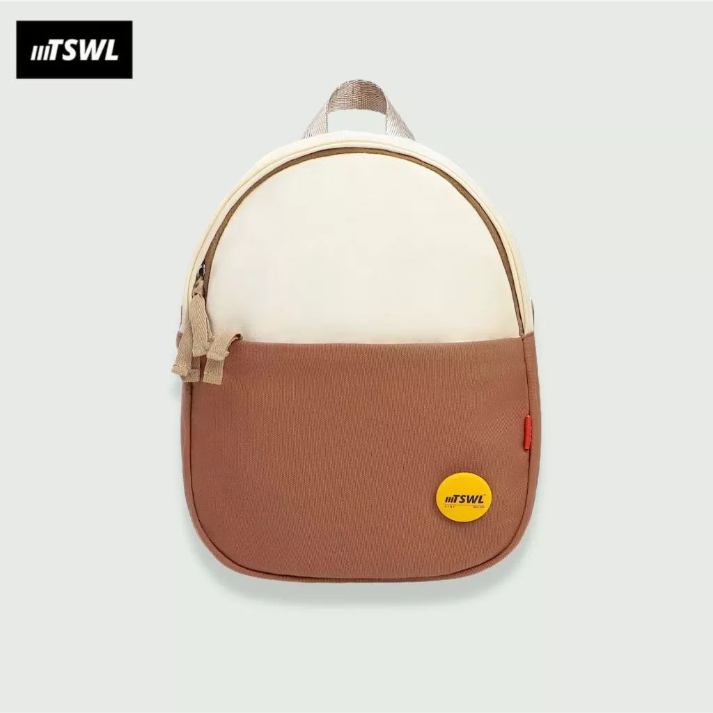 Mateswell Tas Ransel Gendong Backpack Punggung Wanita Bahan Kanvas Waterproof Mini Lucu Anak Sekolah