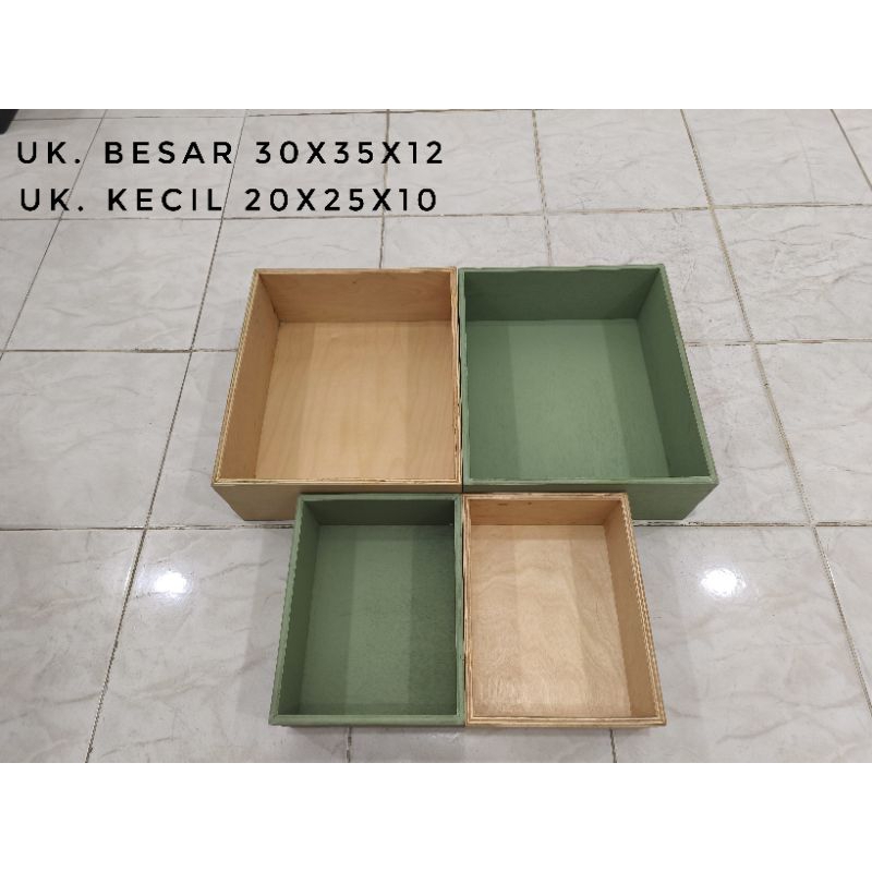 Box Kayu Hampers Serbaguna