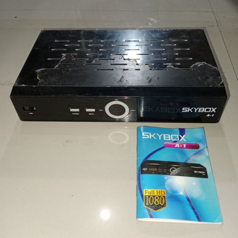 Obral Box body receiver skybox A1 Old body besi tanpa mesin kondisi second untuk box mp3 bluetooth a