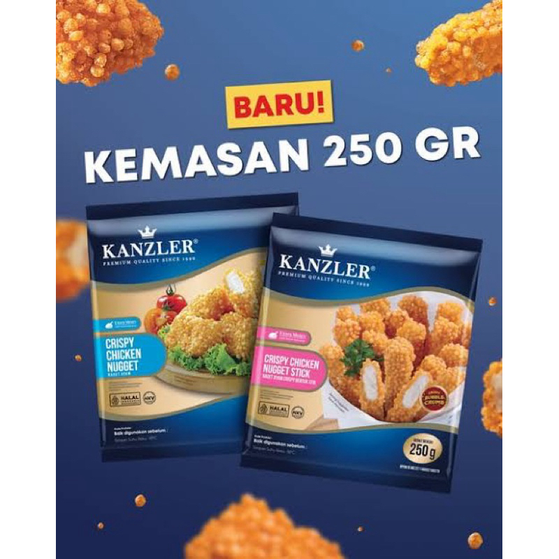 

KANZLER Nuget Bubble Crumb 250 Gram