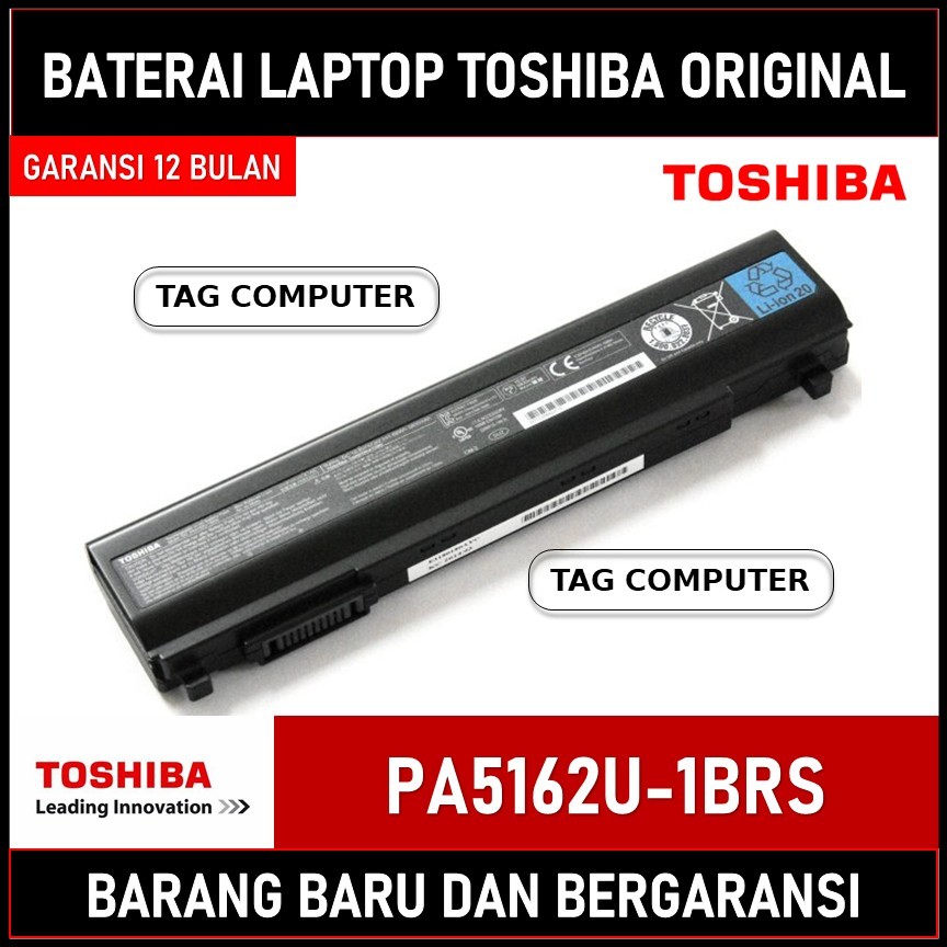 BATERAI TOSHIBA DYNABOOK R73 R734 R734M PA5162 PA5162U-1BRS PABAS277