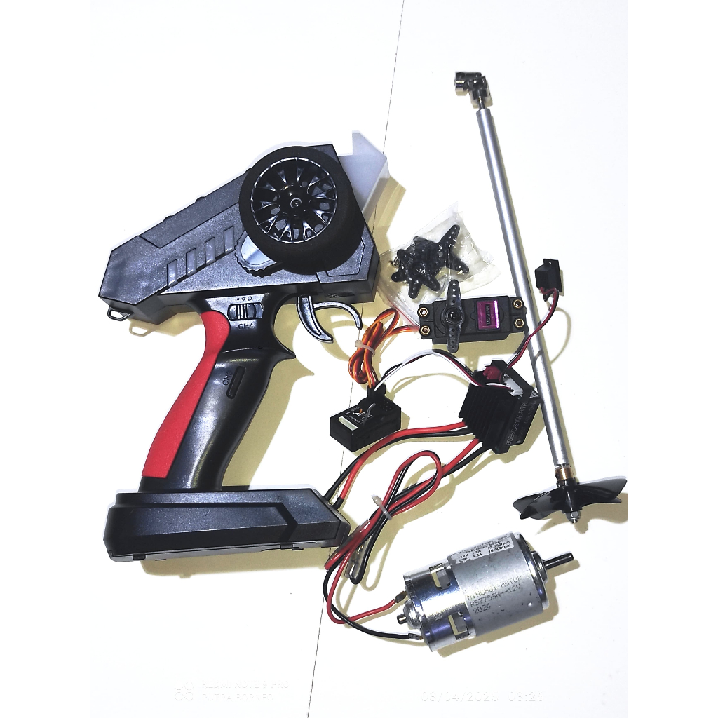 Elektronik Rc Boat paket 1 set Remote 6CH