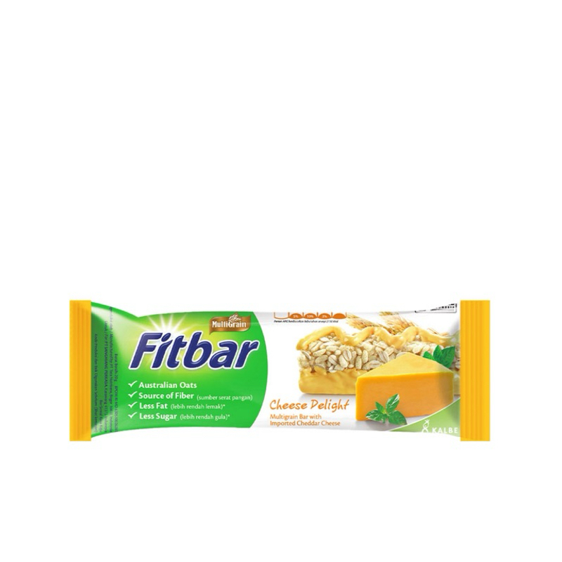

Fitbar Multigrain Bar Keju Delight 20 gr