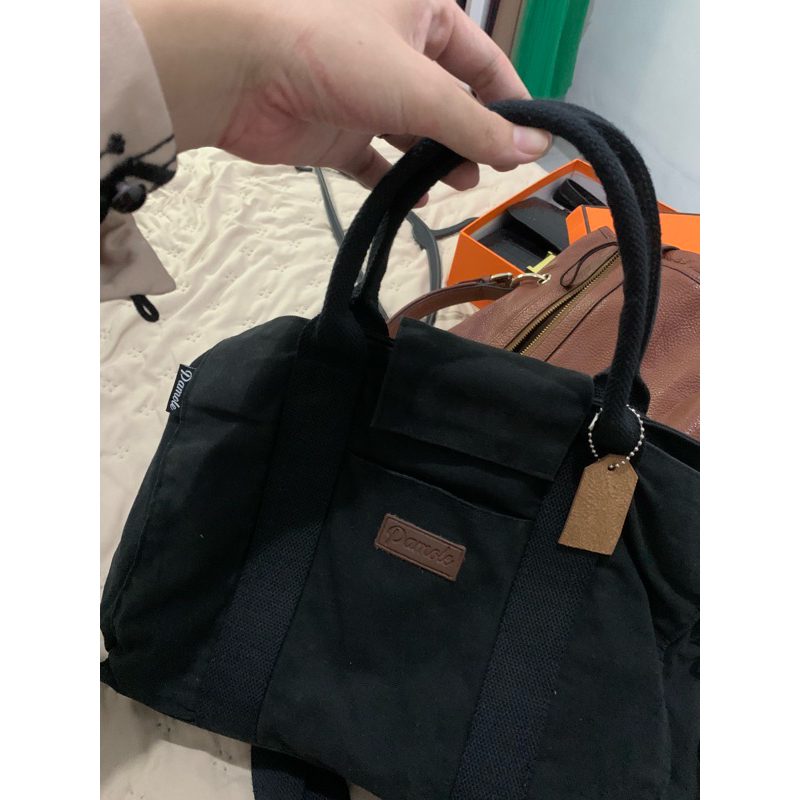 tas canvas pamole