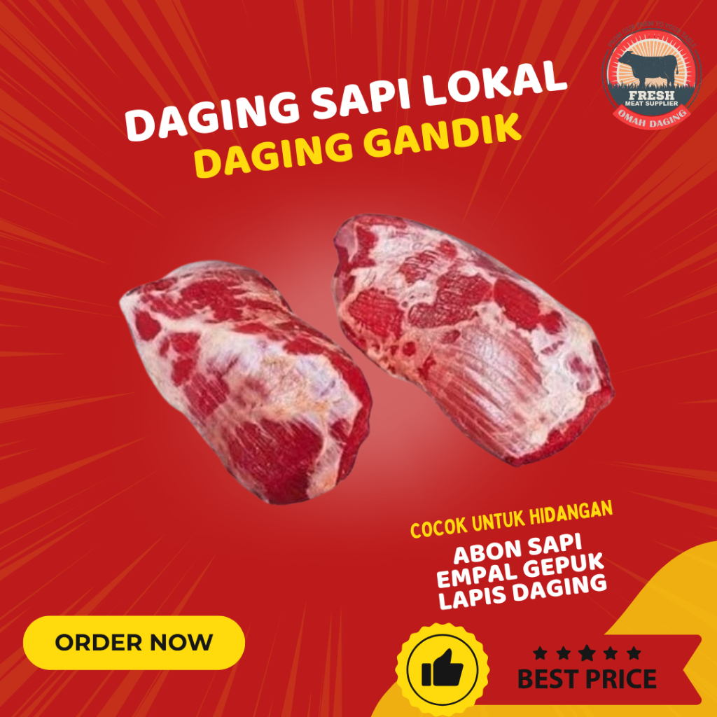 Daging Sapi Gandik Sapi Lokal Halal