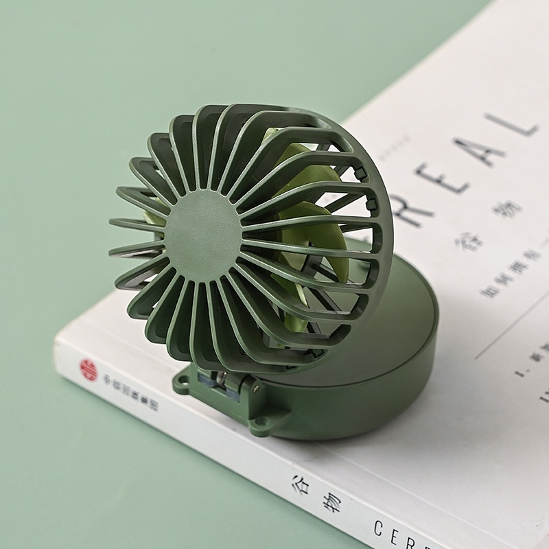 Membawa angin besar USB yang dapat diisi ulang kipas angin listrik mini genggam portabel baterai por