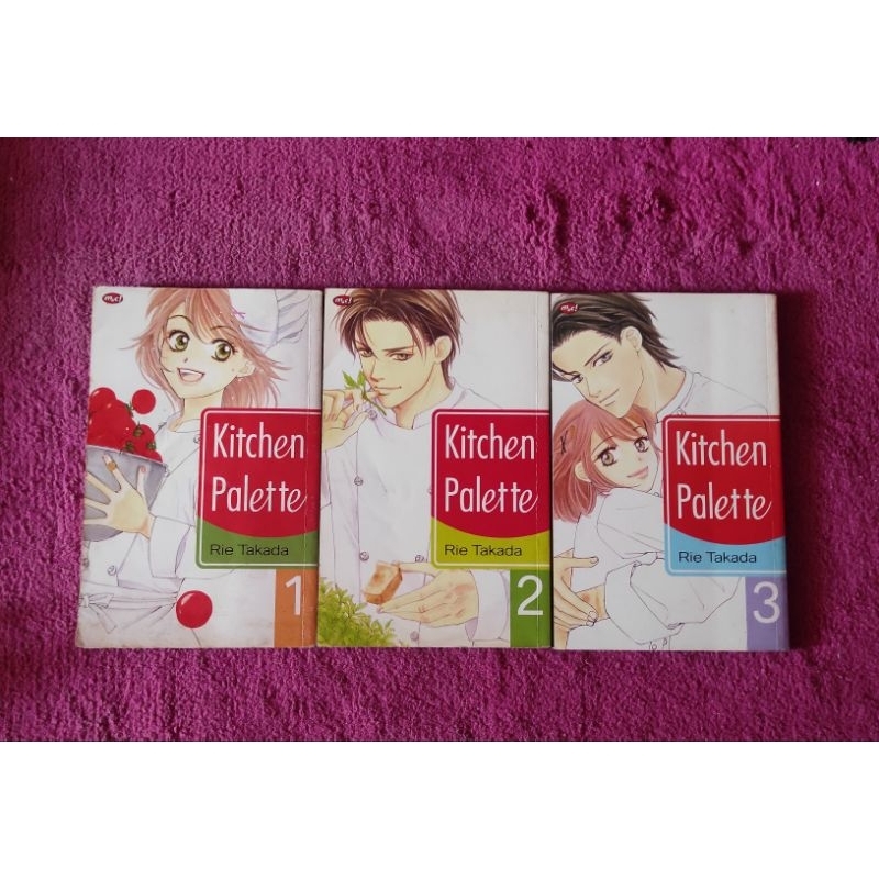 Komik Kitchen Palette 1-3 tamat (Takada Rie)