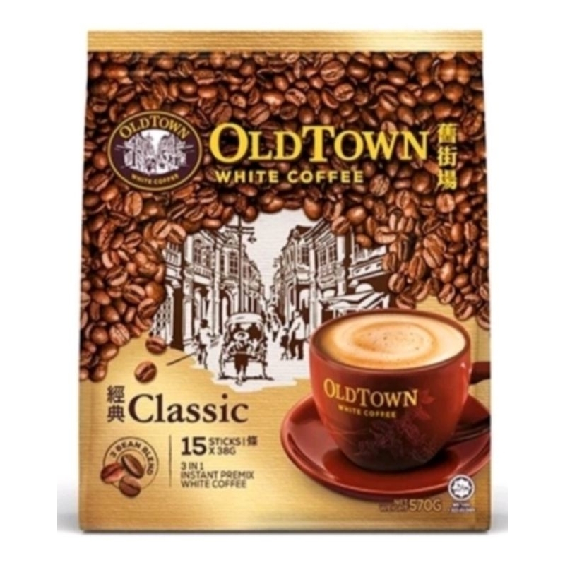 

PROMO Old Town white coffee all varian (1 pack = 15 sticks)