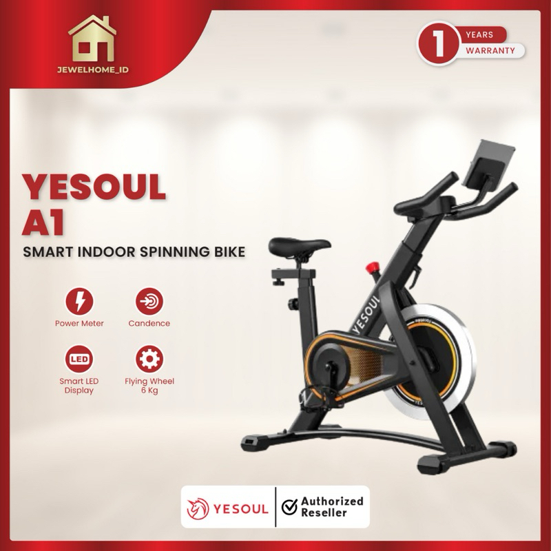 Yesoul A1 Smart Indoor Spinning Bike Sepeda Statis Gym Olahraga