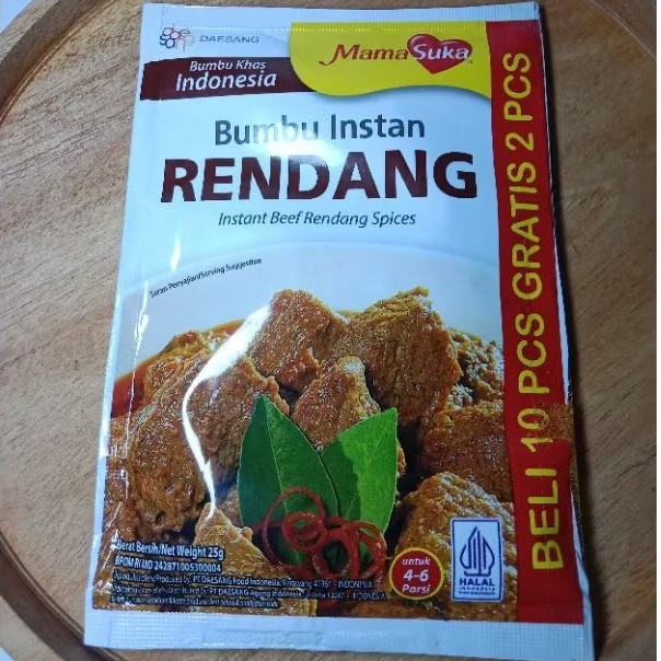 

Mama suka bumbu instan rendang