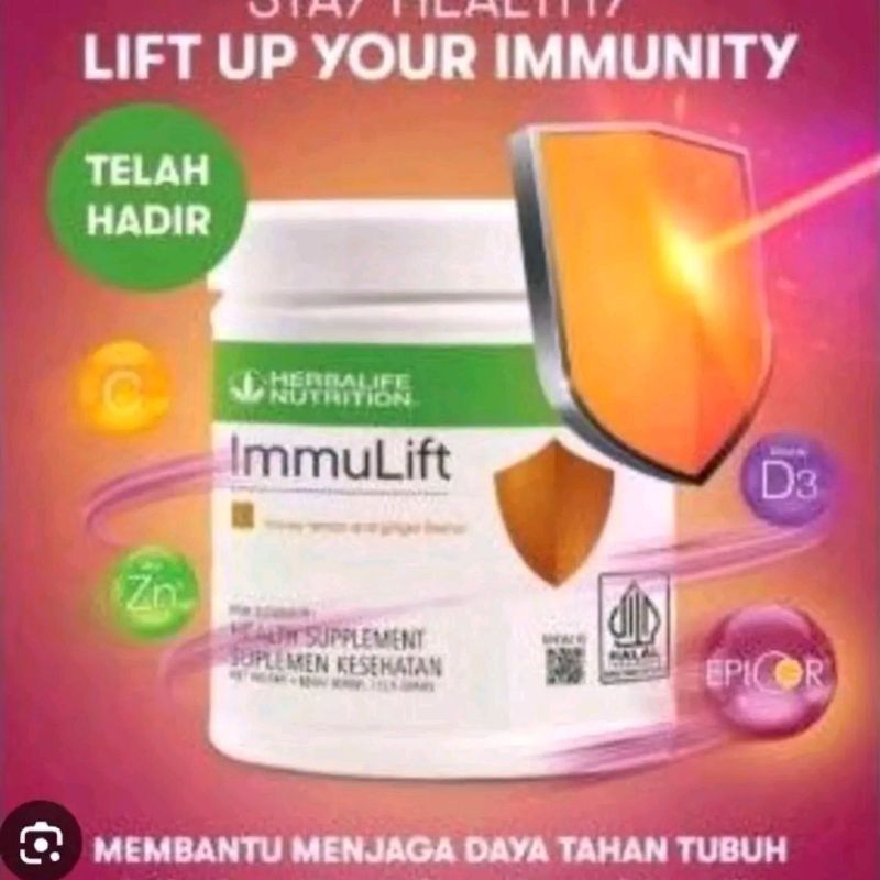 

Herbalife Nutrition Immulift Limited Edition Suplemen Nutrisi Energy Edisi Terbatas Original