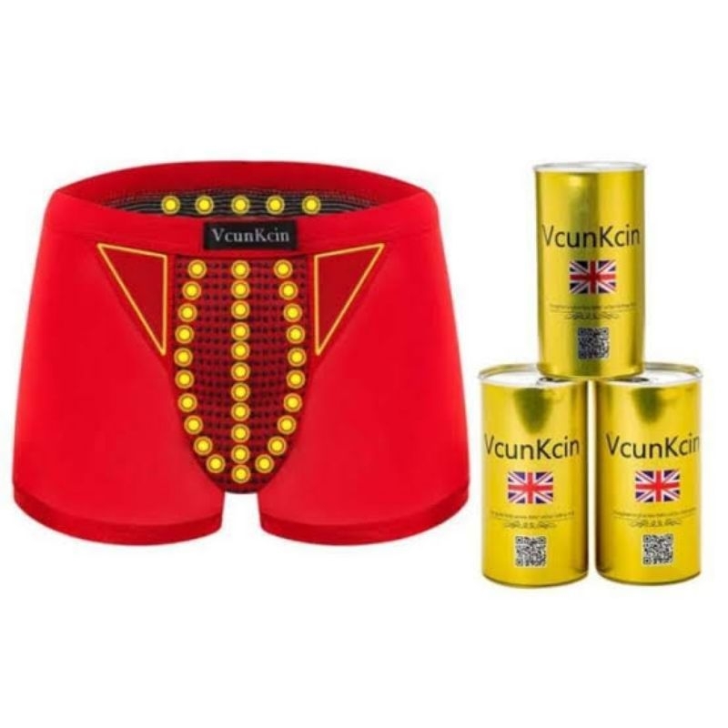 VCUN KCIN ORIGINAL VCUNKCIN ASLI CELANA DALAM PREMIUM BARCODE TERAPI MAGNETIC