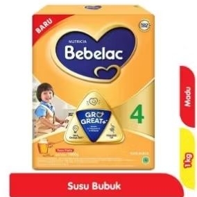 

BEBELAC 4 GROGREAT+ SUSU BUBUK FORMULA PERTUMBUHAN ANAK MADU 1 KG
