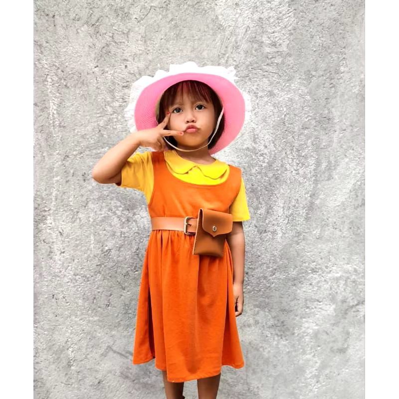 Baju boneka squad game anak perempuan / baju squad game boneka / dres squad game anak perempuan