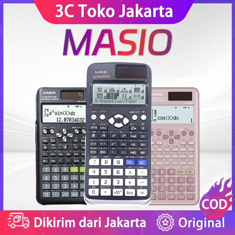 

KALKULATOR SCIENTIFIC CASIO FX 991ID PLUS 2 ORI