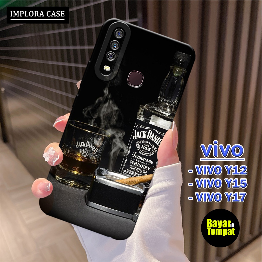 Case Vivo Y12 / Y15 / Y17 Motif Branded IMPLORA CASE Casing Vivo Y12 / Y15 / Y17 Softcase Hp Vivo Y1