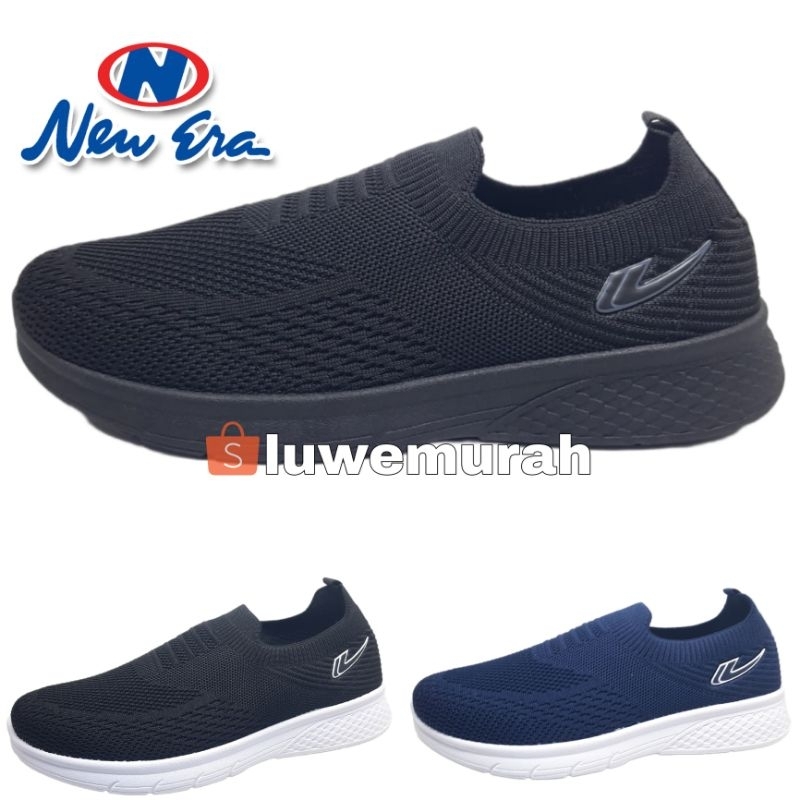 Sepatu slip on pria wanita | Sepatu slop NEW ERA Prolexus