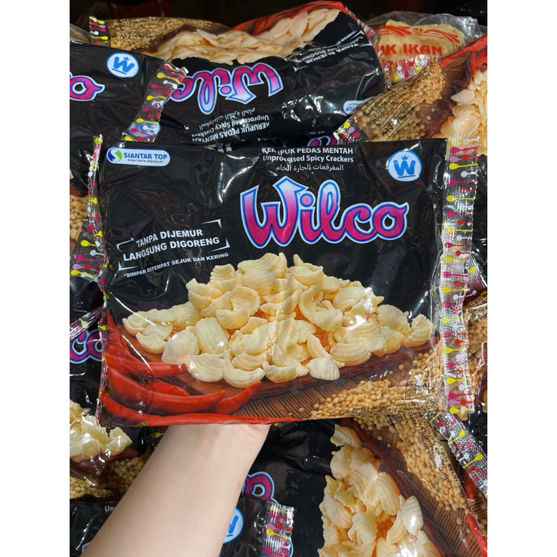 

Kerupuk WILCO / Kerupuk pedas mentah (350g)