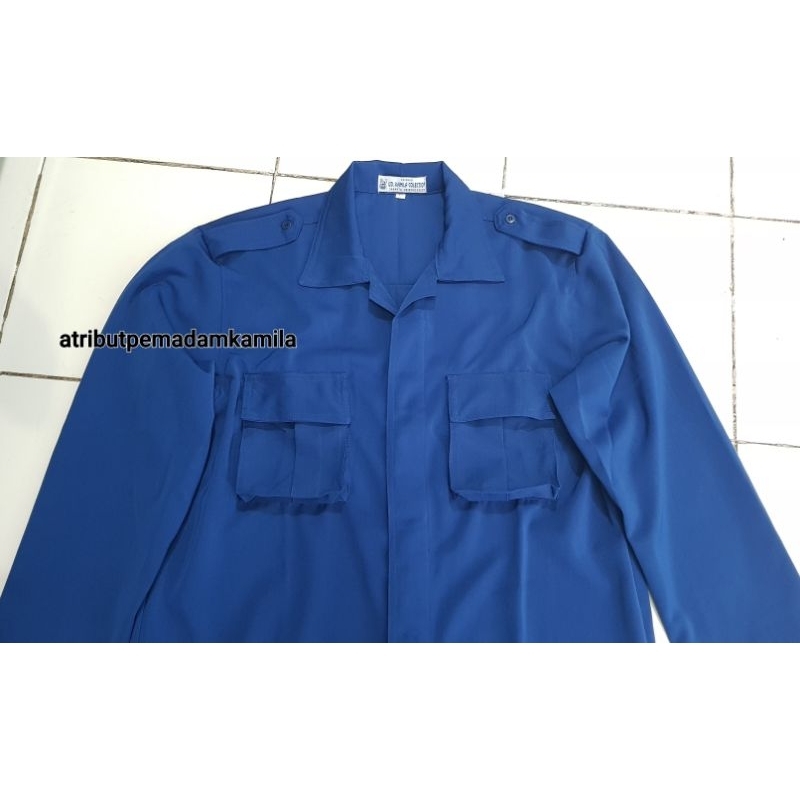 baju seragam PDL lapangan pemadam damkar luster ( baju saja blom termasuk bordir )