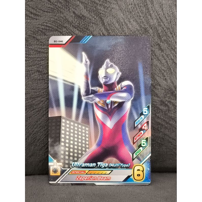 B3 Kartu ultraman fushion gacha mesin ori ultraman card tiga