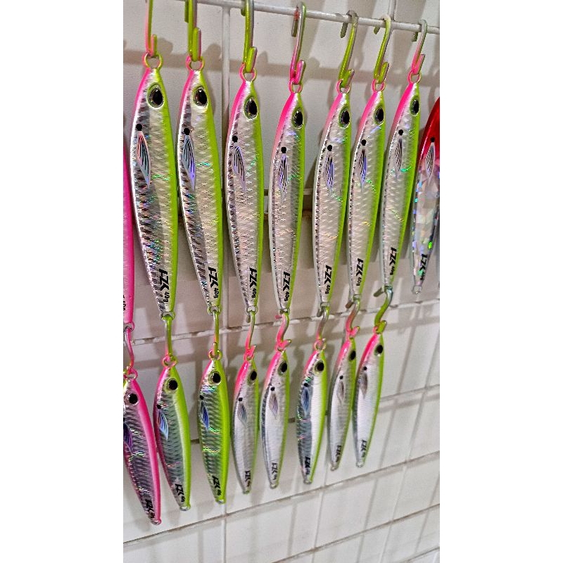 Metal Jig 30 gram + double Hook Sabiki