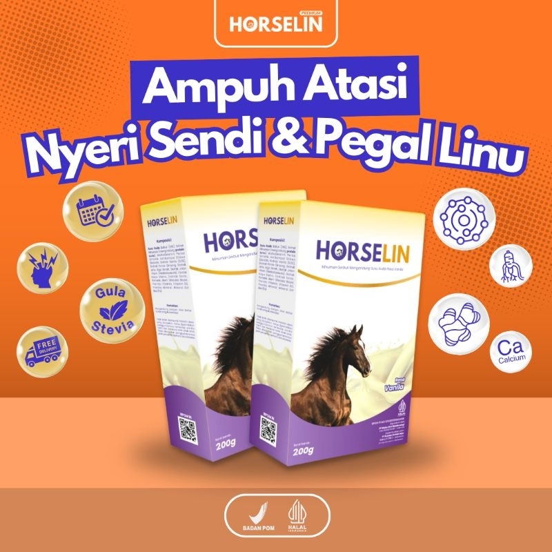 

Horselin Susu Atasi Nyeri Sendi - SUSU KUDA Liar Premium
