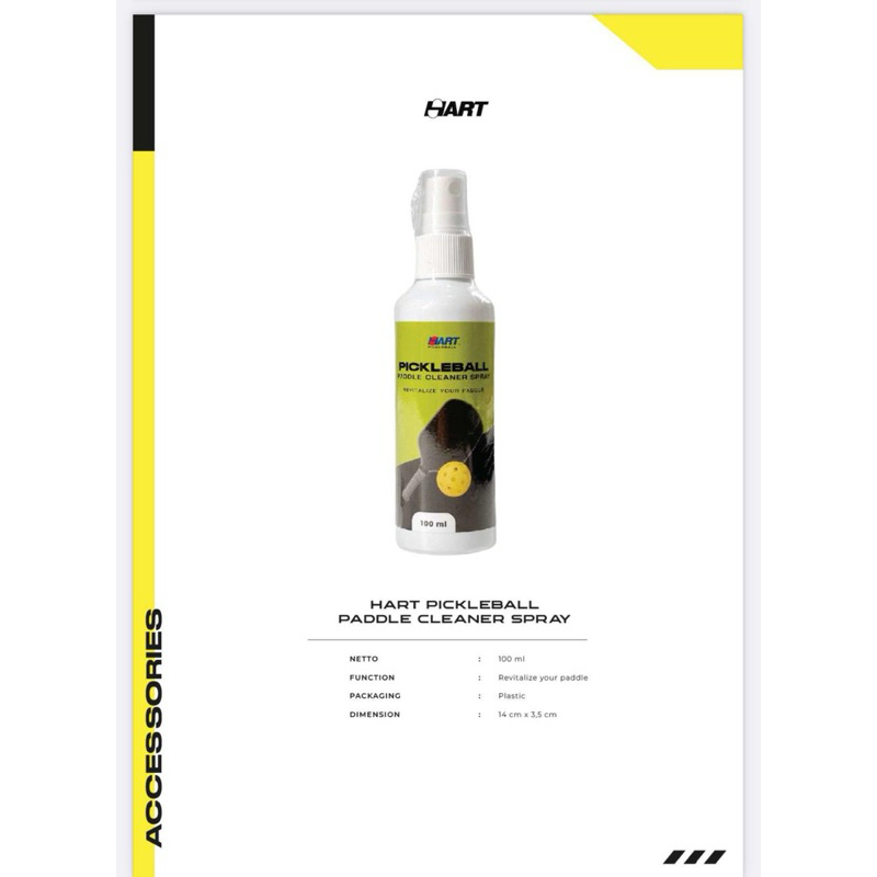 Pickleball Hart Paddle Cleaner Spray