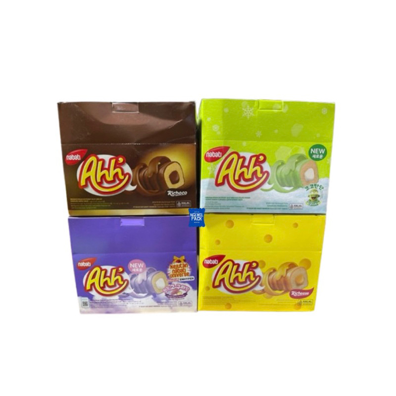 

Nabati Ahh 20x4gr 1box - biskuit nabati ahh termurah diskon enak promo