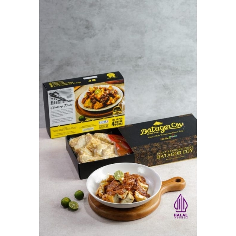 

Paket Oleh-oleh Vacum Batagor Original(bumbu kacang) isi 10 pcs