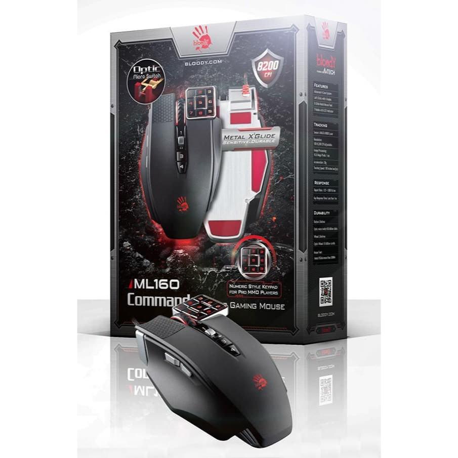 Mouse Gaming Macro A4tech Bloody ML160 Optical Gaming Mouse