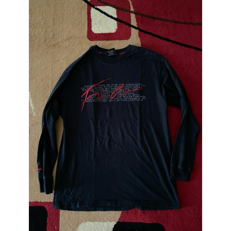 kaos lengan panjang Fubu stussy