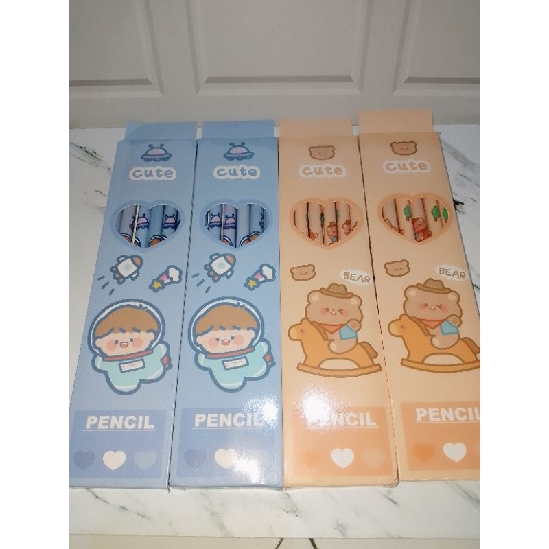 

SOS pensil set motif kartun isi 6pcs per pack