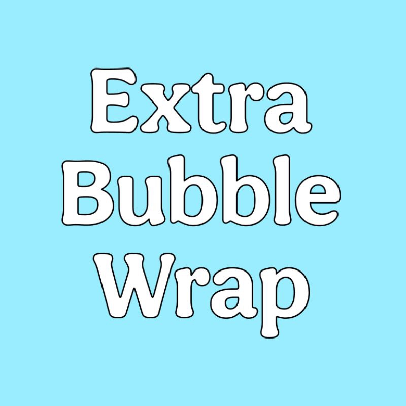 

packing tambahan bubble wrap