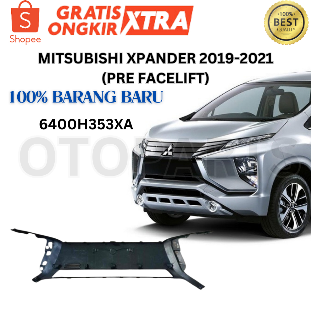 6400H353XA OEM GRILLE GRILL RAM BUMPER BEMPER DEPAN MITSUBISHI XPANDER ULTIMATE GLS EXCEED 2017 2018