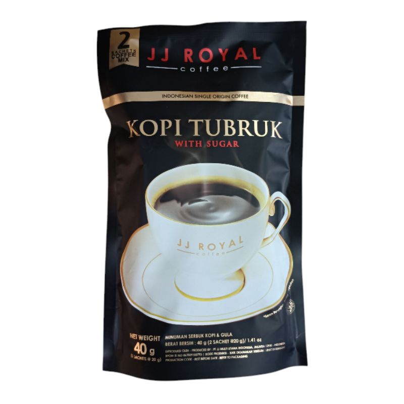 

JJ Royal Coffee Coffee Mix 40 Gr - Minuman serbuk kopi dan gula kemasan sachet