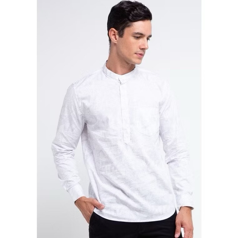 kemeja putih luxor by men’s top