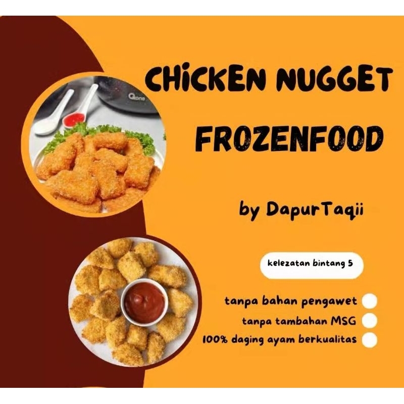 

600gr nugget nuget naget ayam frozen food homemade premium emy
