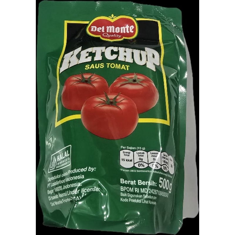 

del monte saus tomat 500g